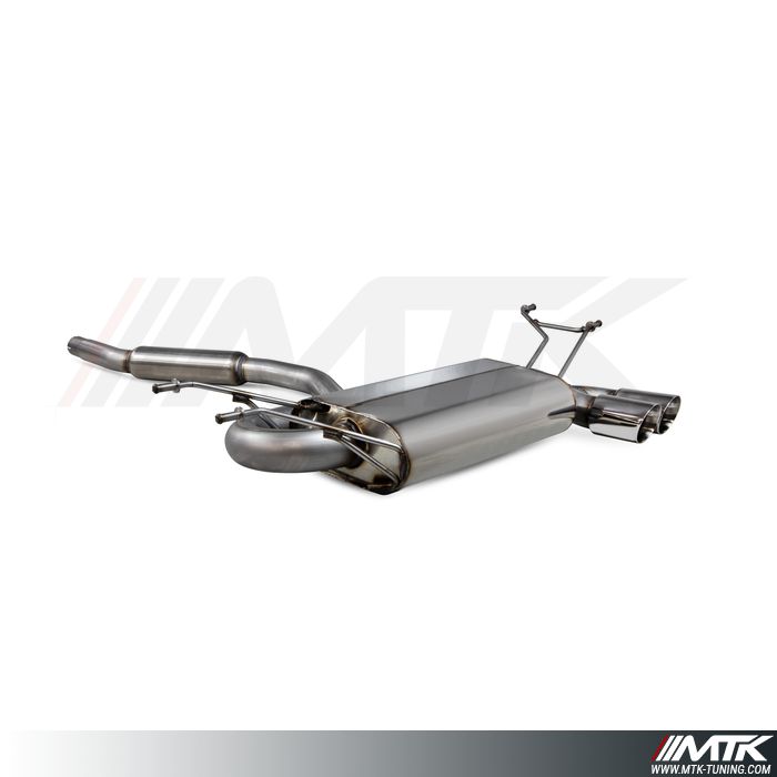 Catback avec silencieux intermediare Mazda Mazda MX-5 ND 1.5 & 2.0 inclus RF